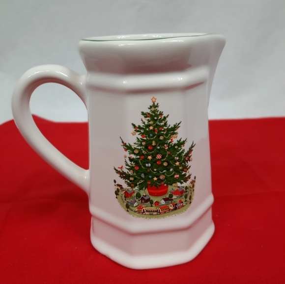 Pfaltzgraff Christmas Heritage Sugar & Creamer Serving‎ Set Vintage Discontinued - Picture 6 of 9